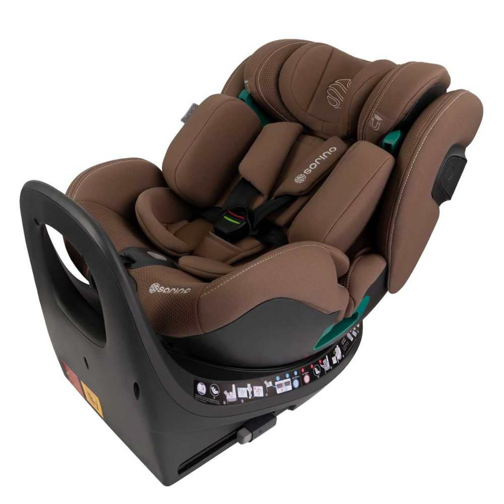 Automobilinė kėdutė Sorino Aurora, 40-150 cm, Chocolate-Automobilinės kėdutės, 0-36 kg-e-vaikas