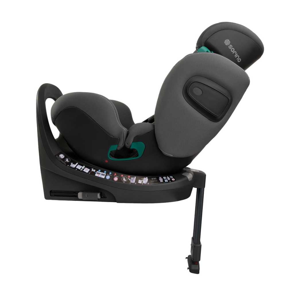 Automobilinė kėdutė Sorino Aurora, 40-150 cm, Grey-Automobilinės kėdutės, 0-36 kg-e-vaikas