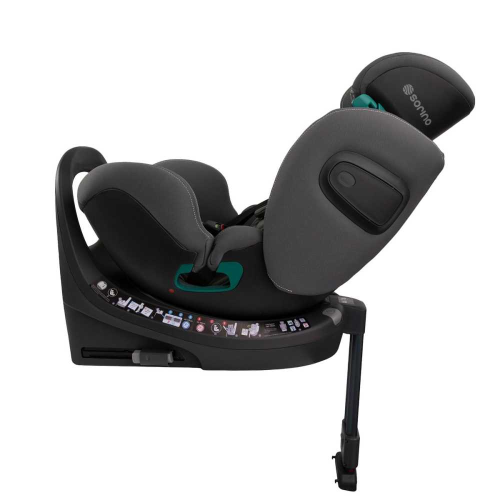 Automobilinė kėdutė Sorino Aurora, 40-150 cm, Grey-Automobilinės kėdutės, 0-36 kg-e-vaikas