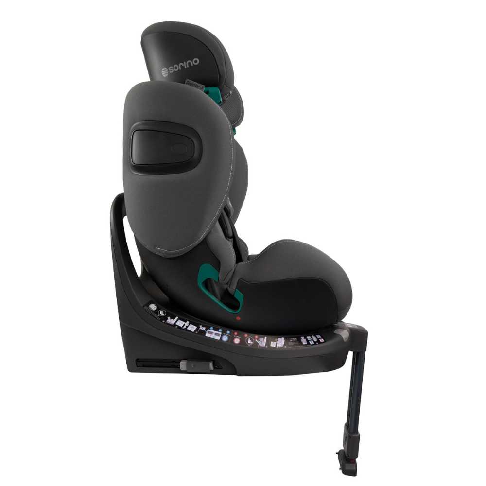Automobilinė kėdutė Sorino Aurora, 40-150 cm, Grey-Automobilinės kėdutės, 0-36 kg-e-vaikas