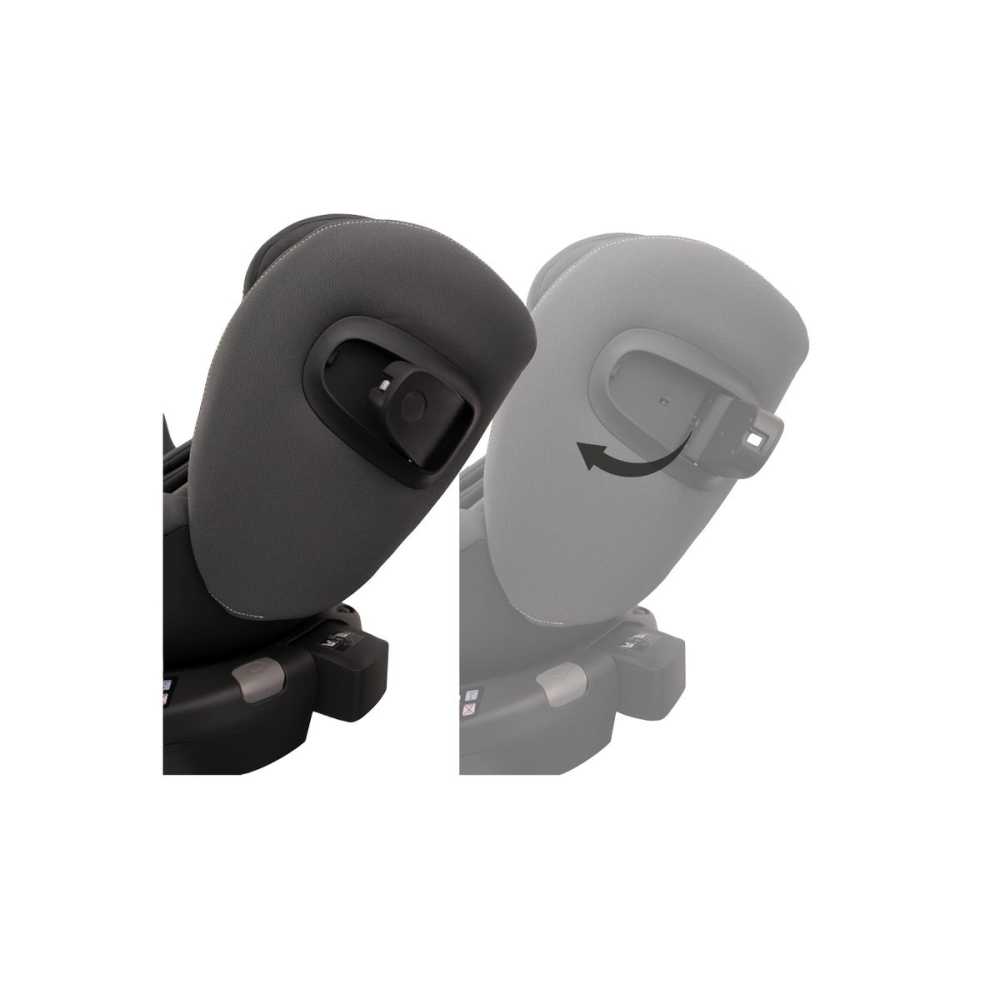 Automobilinė kėdutė Sorino Aurora, 40-150 cm, Grey-Automobilinės kėdutės, 0-36 kg-e-vaikas