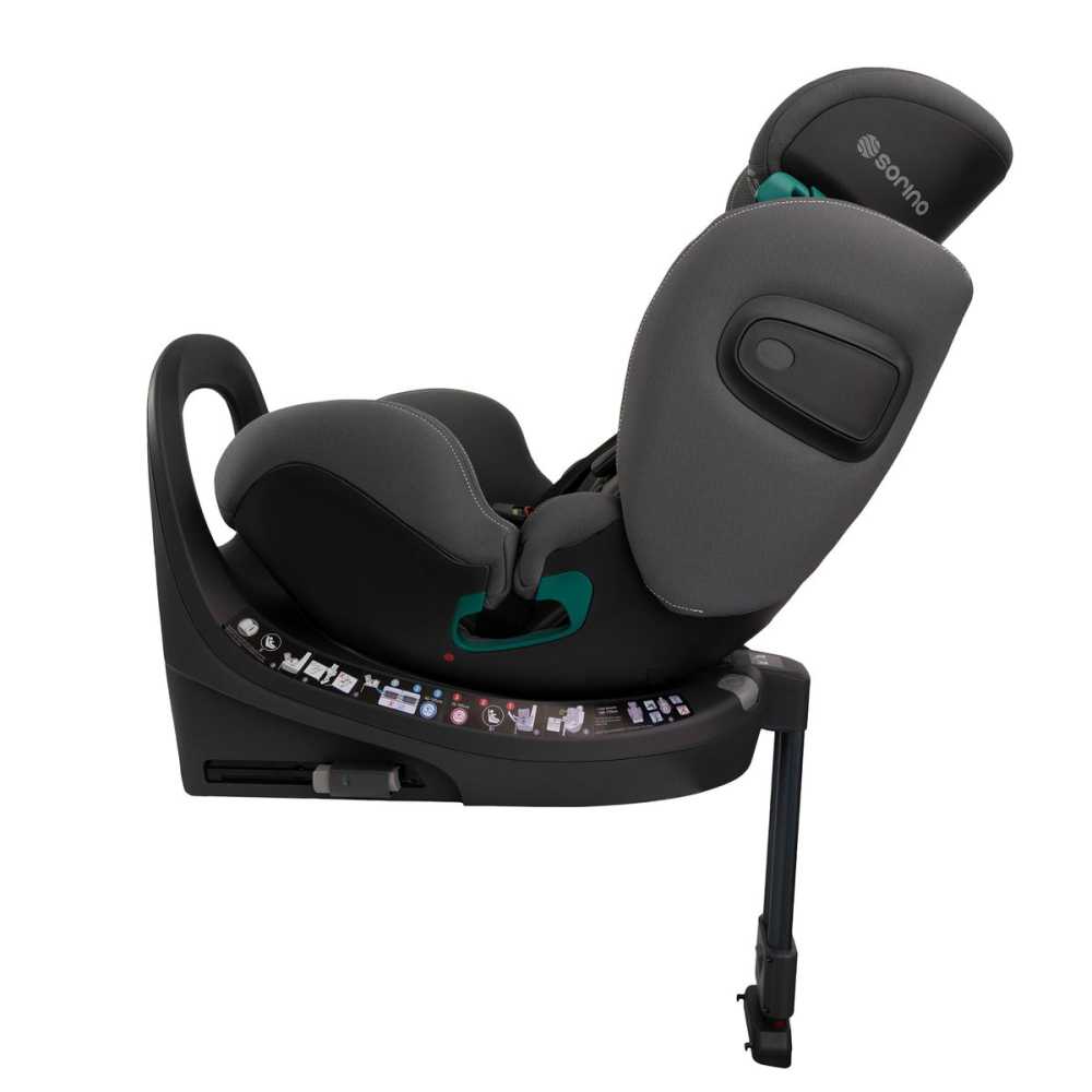 Automobilinė kėdutė Sorino Aurora, 40-150 cm, Grey-Automobilinės kėdutės, 0-36 kg-e-vaikas