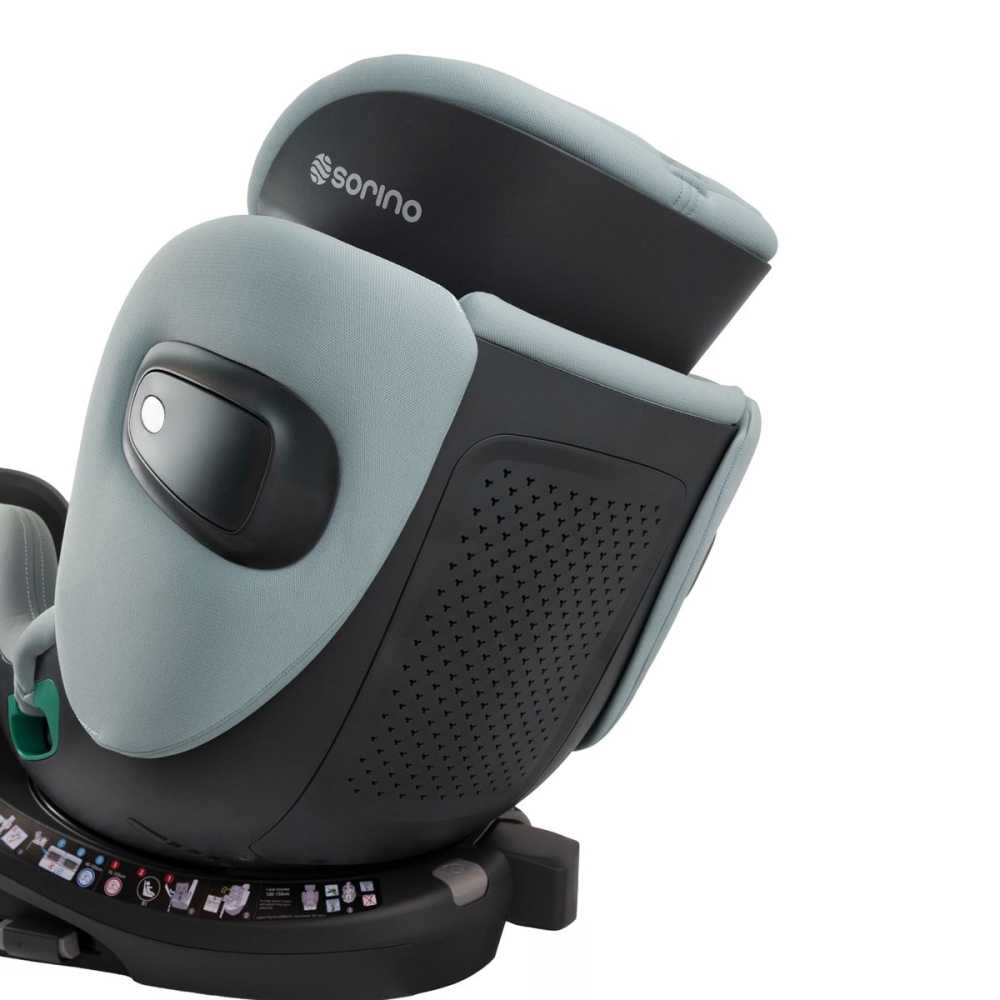 Automobilinė kėdutė Sorino Aurora, 40-150 cm, Mint-Automobilinės kėdutės, 0-36 kg-e-vaikas