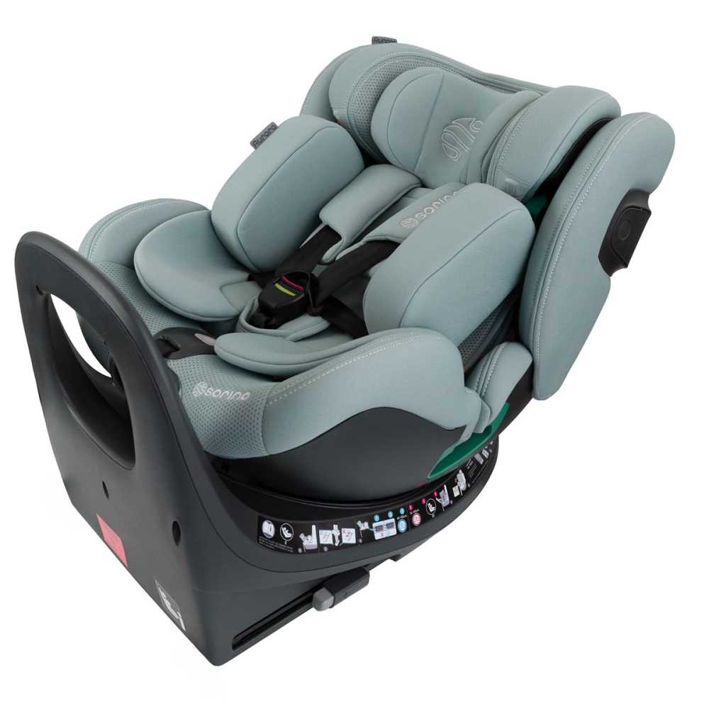 Automobilinė kėdutė Sorino Aurora, 40-150 cm, Mint-Automobilinės kėdutės, 0-36 kg-e-vaikas
