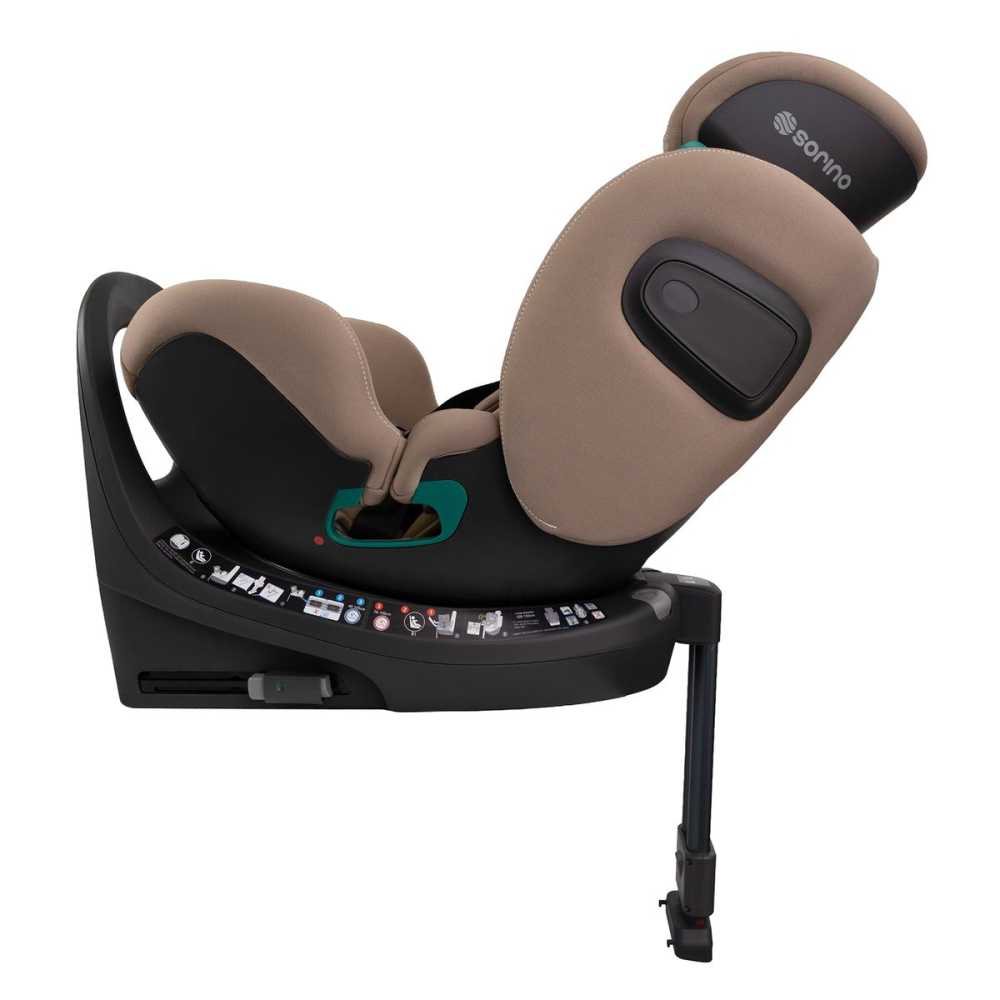 Automobilinė kėdutė Sorino Aurora, 40-150 cm, Mocha-Automobilinės kėdutės, 0-36 kg-e-vaikas