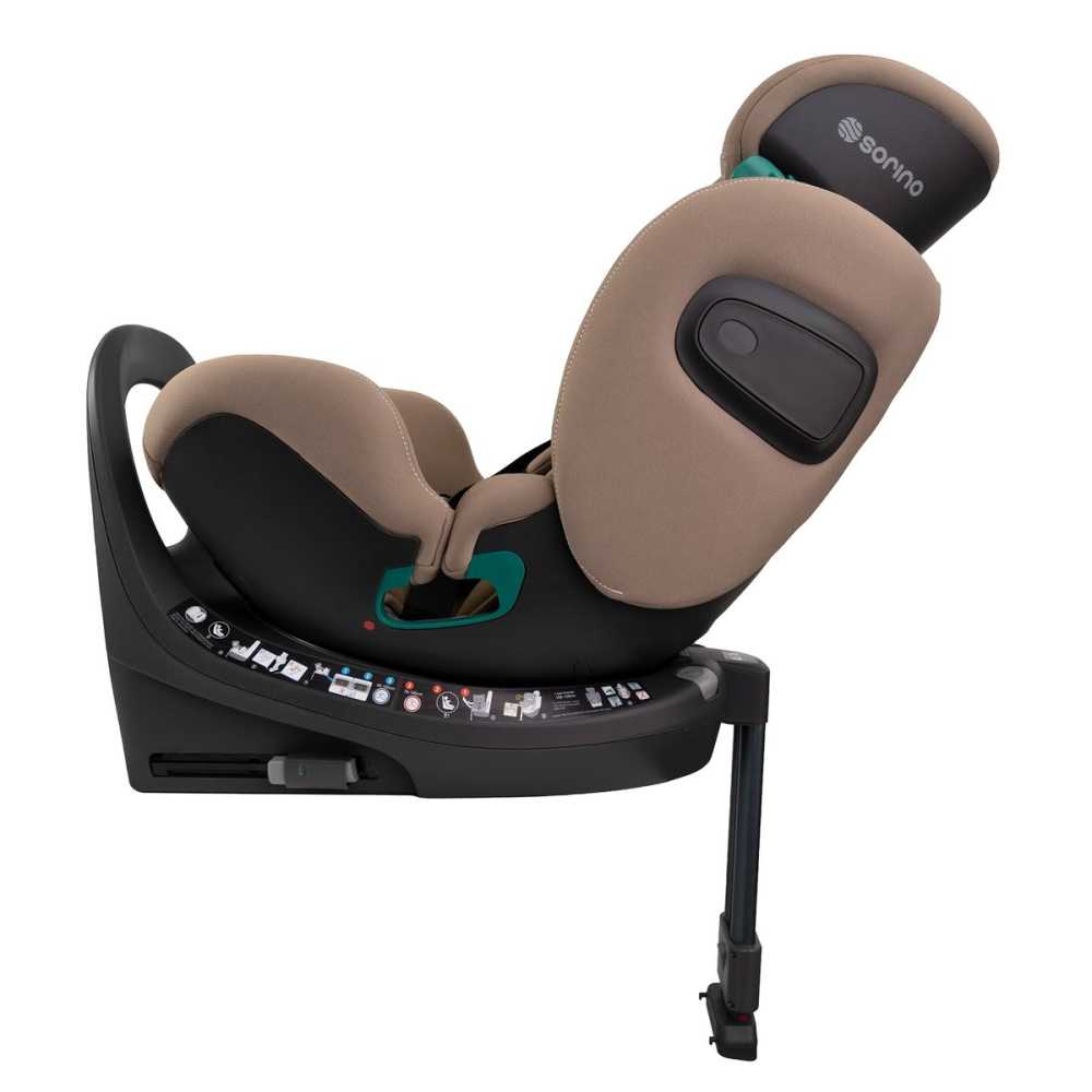 Automobilinė kėdutė Sorino Aurora, 40-150 cm, Mocha-Automobilinės kėdutės, 0-36 kg-e-vaikas