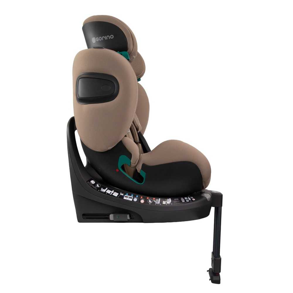 Automobilinė kėdutė Sorino Aurora, 40-150 cm, Mocha-Automobilinės kėdutės, 0-36 kg-e-vaikas