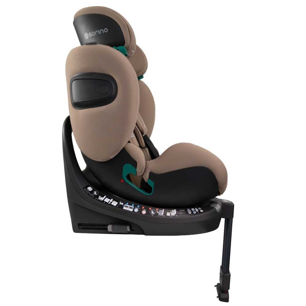 Automobilinė kėdutė Sorino Aurora, 40-150 cm, Mocha-Automobilinės kėdutės, 0-36 kg-e-vaikas
