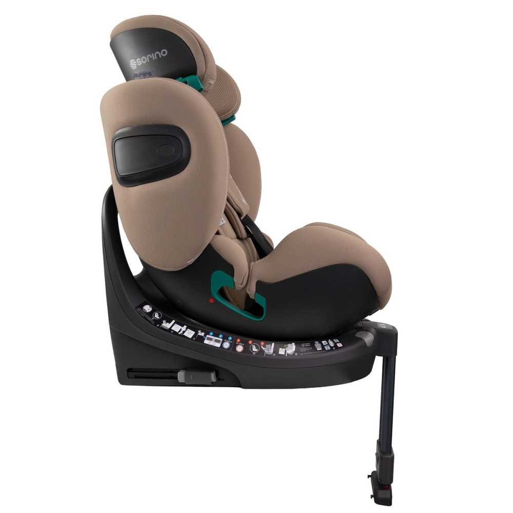 Automobilinė kėdutė Sorino Aurora, 40-150 cm, Mocha-Automobilinės kėdutės, 0-36 kg-e-vaikas