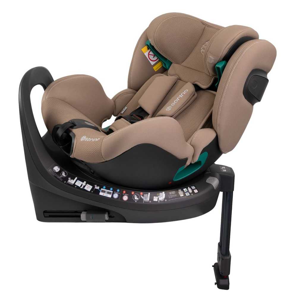 Automobilinė kėdutė Sorino Aurora, 40-150 cm, Mocha-Automobilinės kėdutės, 0-36 kg-e-vaikas
