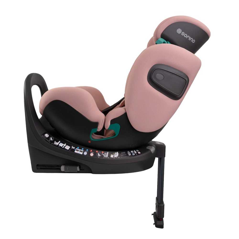 Automobilinė kėdutė Sorino Aurora, 40-150 cm, Pink-Automobilinės kėdutės, 0-36 kg-e-vaikas