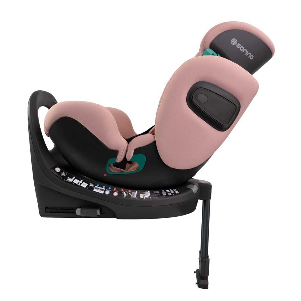 Automobilinė kėdutė Sorino Aurora, 40-150 cm, Pink-Automobilinės kėdutės, 0-36 kg-e-vaikas