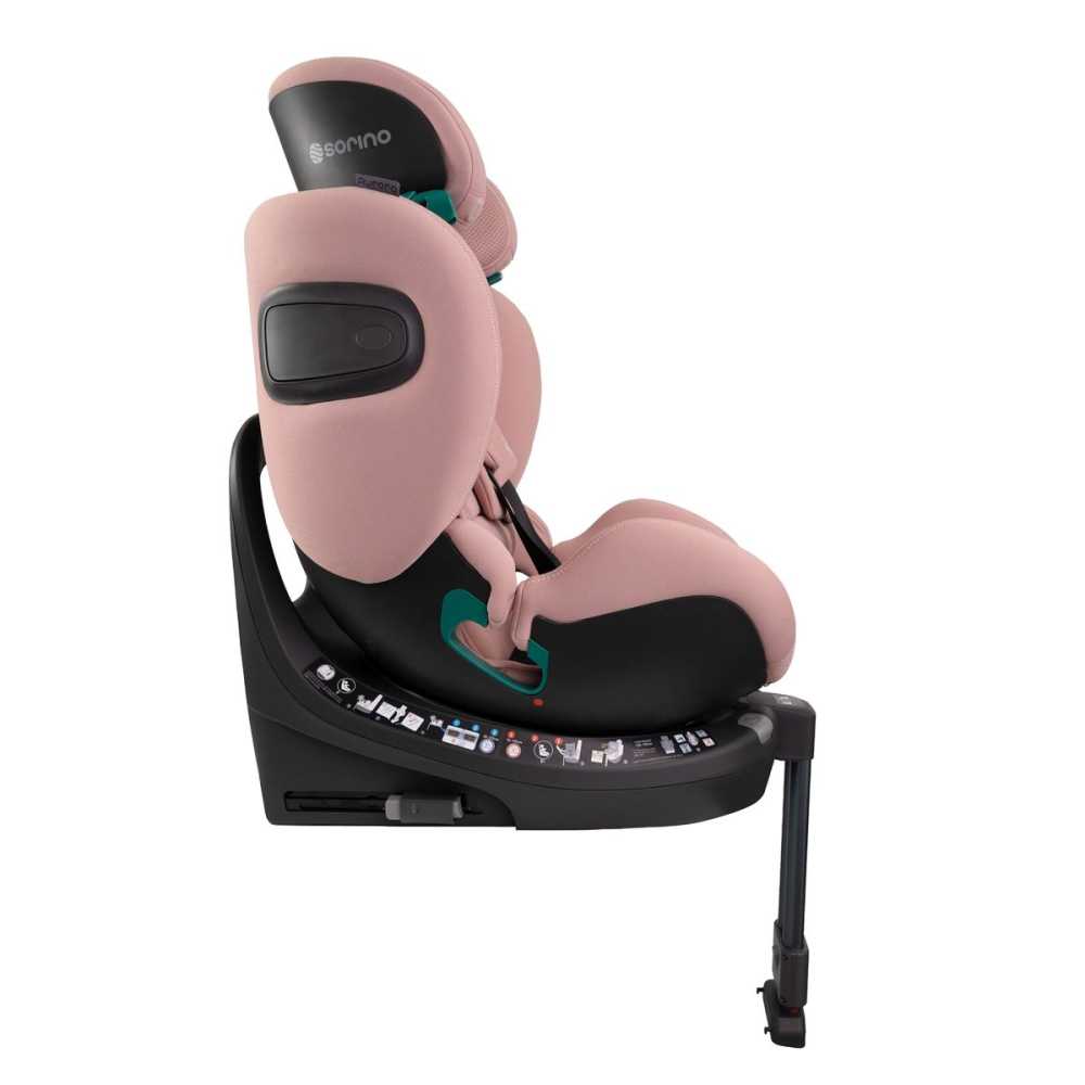 Automobilinė kėdutė Sorino Aurora, 40-150 cm, Pink-Automobilinės kėdutės, 0-36 kg-e-vaikas