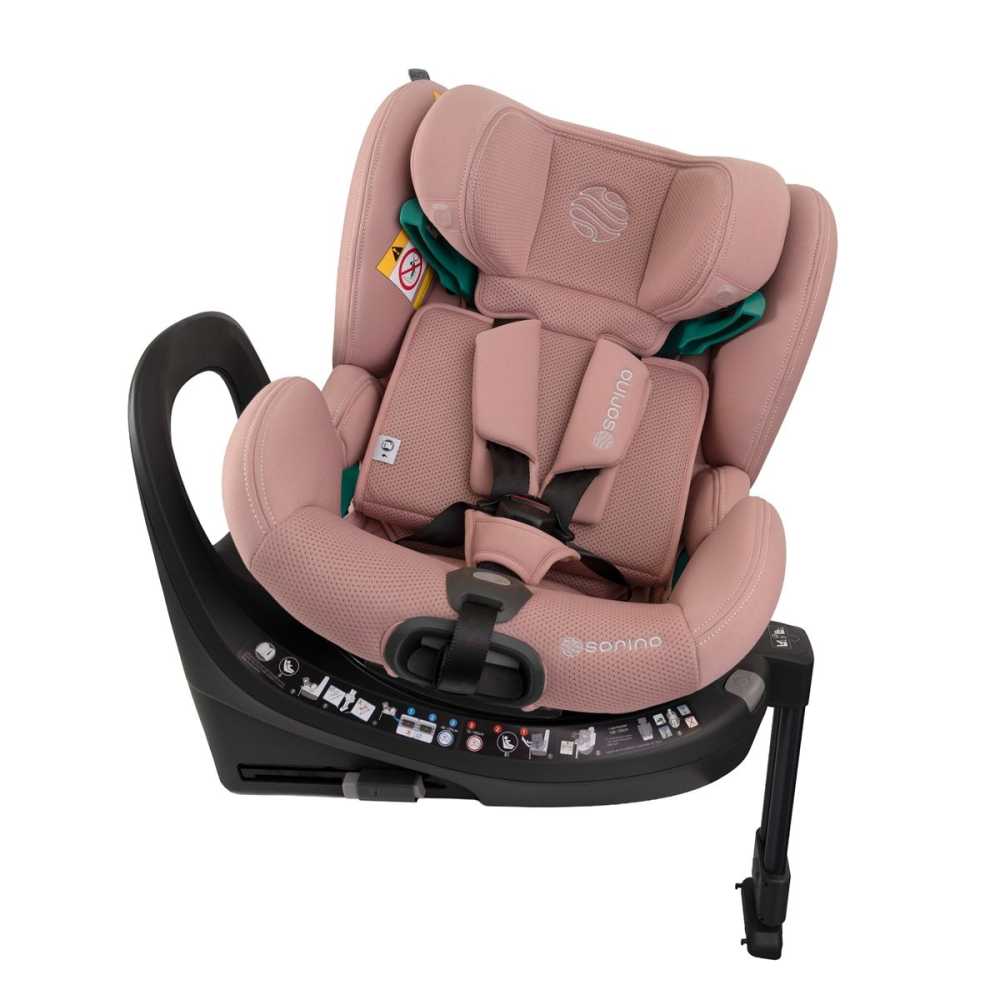 Automobilinė kėdutė Sorino Aurora, 40-150 cm, Pink-Automobilinės kėdutės, 0-36 kg-e-vaikas