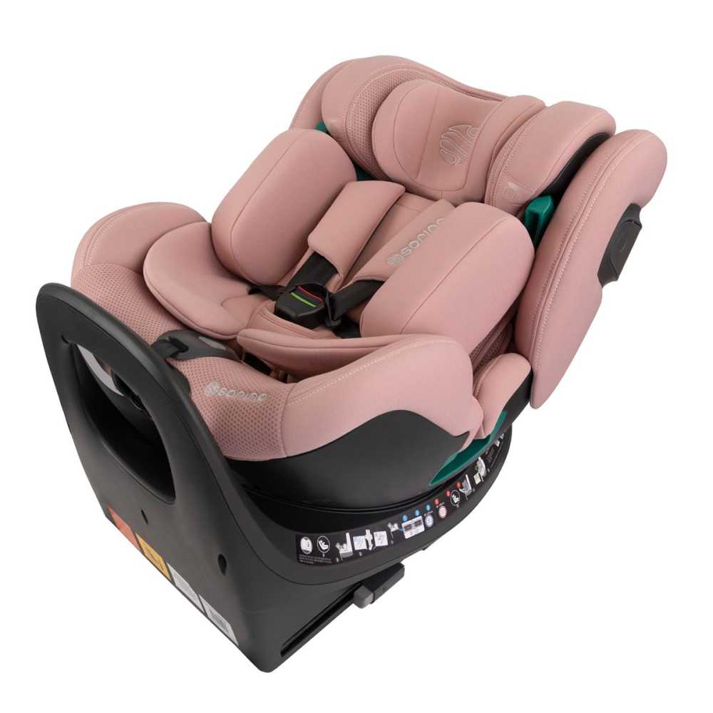 Automobilinė kėdutė Sorino Aurora, 40-150 cm, Pink-Automobilinės kėdutės, 0-36 kg-e-vaikas