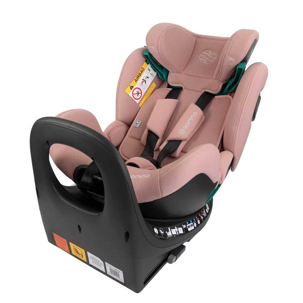 Automobilinė kėdutė Sorino Aurora, 40-150 cm, Pink-Automobilinės kėdutės, 0-36 kg-e-vaikas