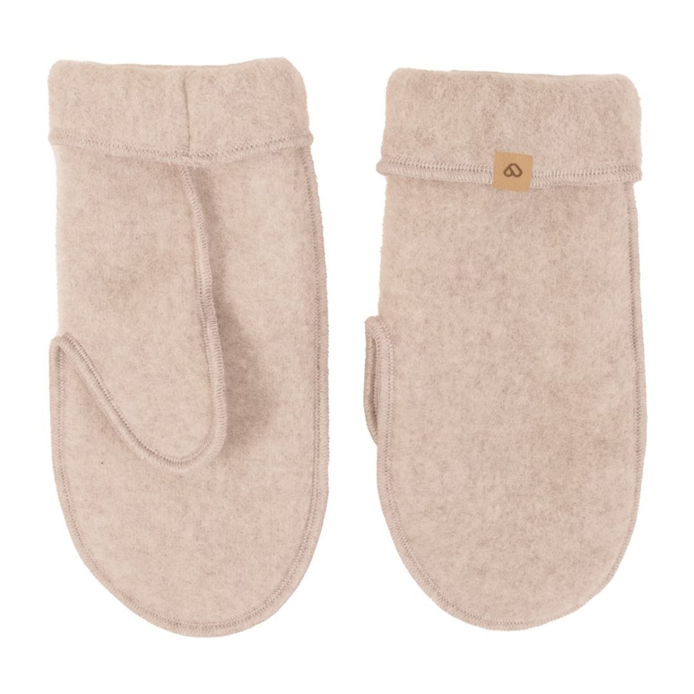 Wool hand muff for adults Sierra S/M beige