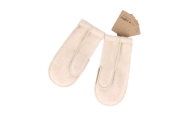 Wool hand muff for adults Sierra S/M beige