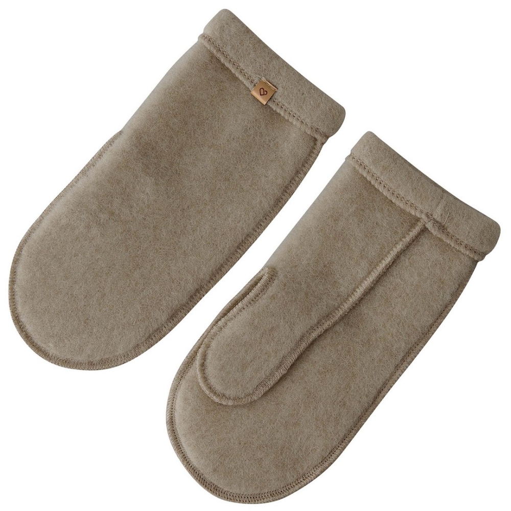 Wool hand muff for adults Sierra S/M brown