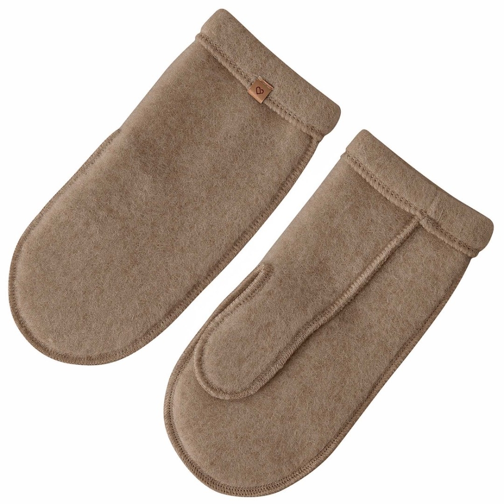 Wool hand muff for adults Sierra S/M brown