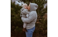 Wool kiddy hand muff Sierra 1-3y grey