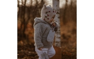 Wool kiddy hand muff Sierra 3-5y grey