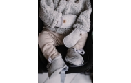 Wool baby shoes Sierra S 0-6m grey