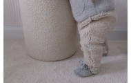 Wool baby shoes Sierra M 6-12m grey