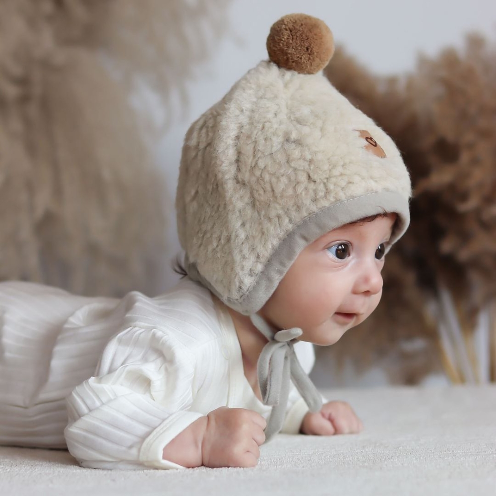 Wool cap Tulip Nevada S 0-6m beige
