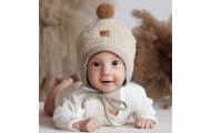 Wool cap Tulip Nevada M 6-12m beige