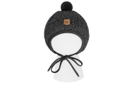 Wool cap Tulip Nevada M 6-12m anthracite
