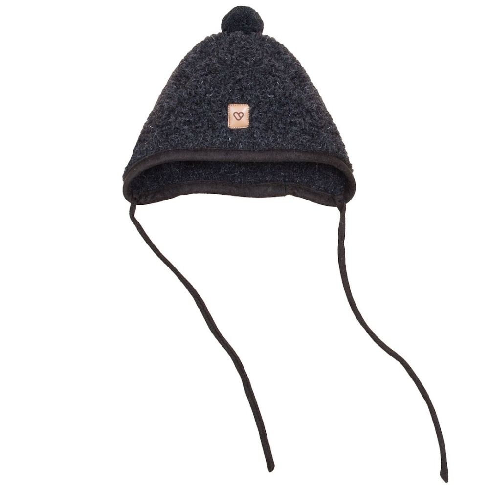 Wool cap Tulip Nevada M 6-12m anthracite