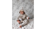 Wool romper suit Nevada 50/56 beige