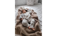 Wool romper suit Nevada 50/56 beige