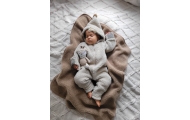 Wool romper suit Nevada 50/56 beige
