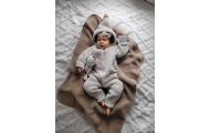 Wool romper suit Nevada 86/92 beige