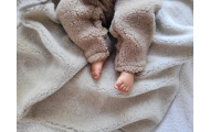 Wool romper suit Nevada 50/56 brown