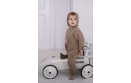 Wool romper suit Nevada 86/92 brown