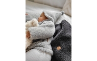 Wool romper suit Nevada 50/56 grey