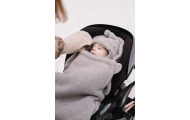 Wool romper suit Nevada 50/56 grey