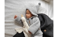 Wool romper suit Nevada 74/80 grey