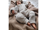 Wool romper suit Nevada 86/92 grey