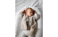 Wool baby vest Nevada 74/80 beige