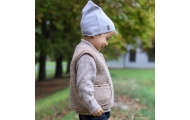 Wool baby vest Nevada 98/104 beige