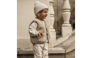 Wool baby vest Nevada 98/104 beige