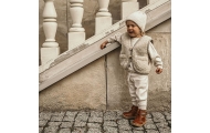 Wool baby vest Nevada 98/104 beige