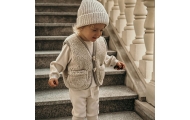 Wool baby vest Nevada 98/104 beige
