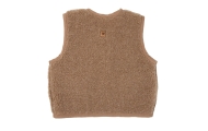 Wool baby vest Nevada 74/80 brown