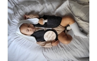 Wool baby vest Nevada 86/92 anthracite