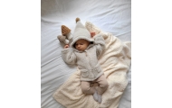 Wool coat Meri Nevada 62/68 beige